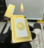 Best Replica S.T.Dupont Lighter - White and Gold Lighter